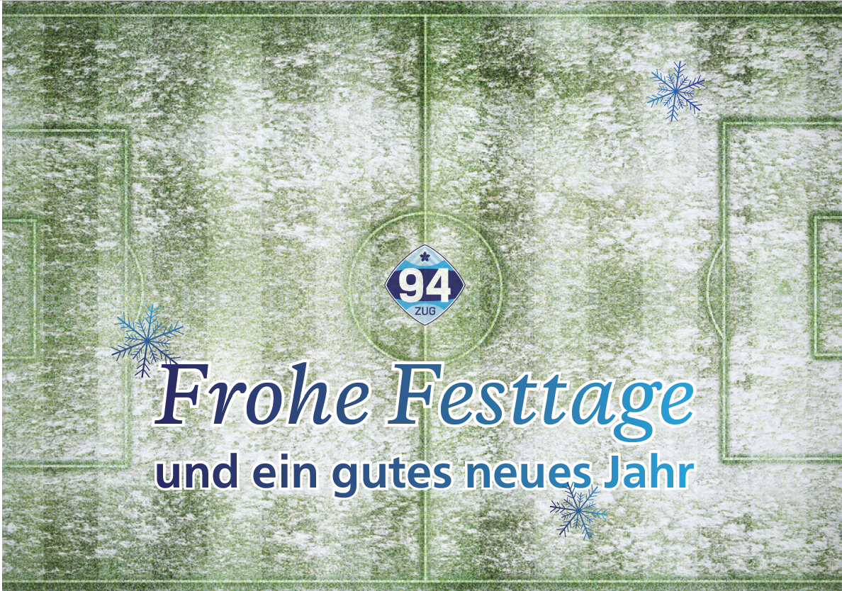 Frohe Festtage und einen guten Rutsch