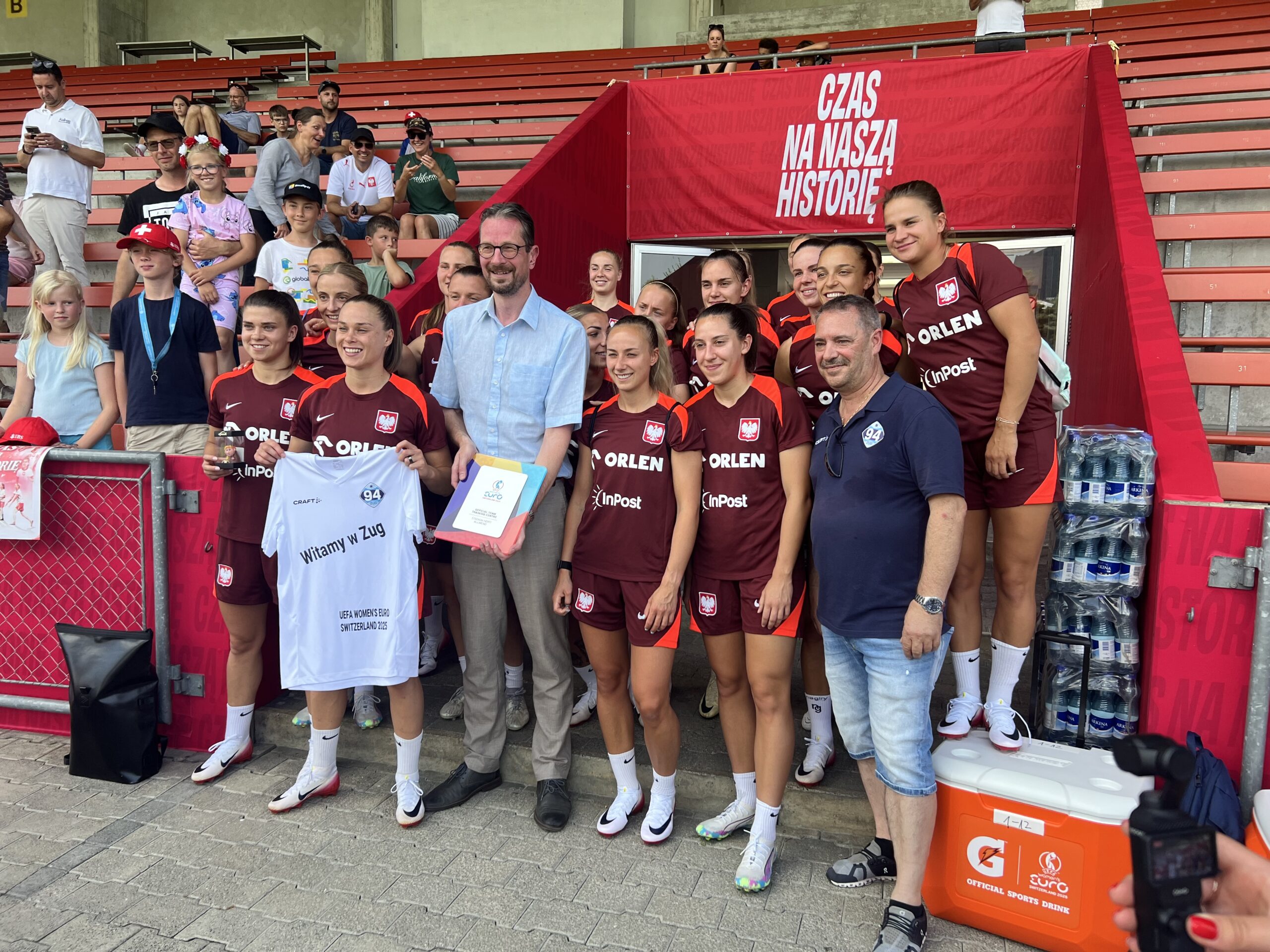 Zug 94 ist Teil der Women’s EURO 2025